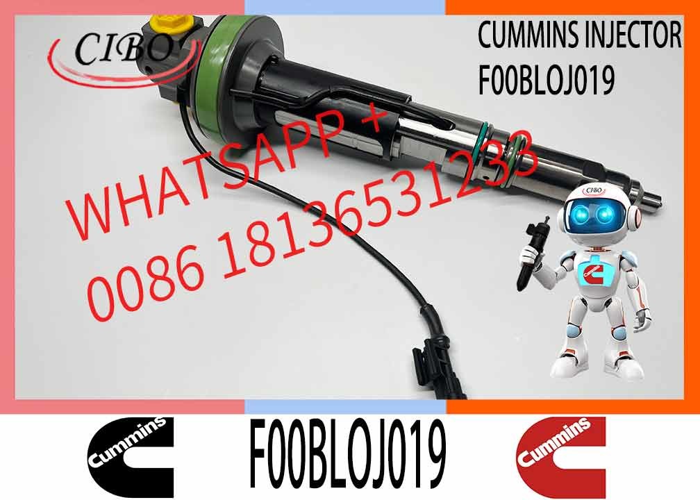 4955524 F00BL0J019 Common Rail Fuel Injector For QSK19 QSK60 Engine