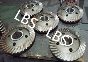 China Double Helical Gear Electric Water Pump Gearbox Parts Spiral Bevel factory