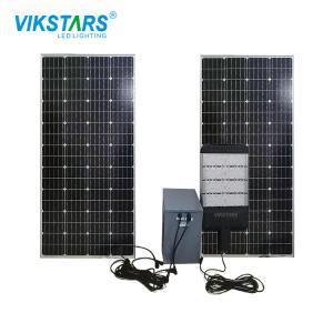 China 1400w High Power Solar Street Lights For Large Square Highway High Mast Lighting factory