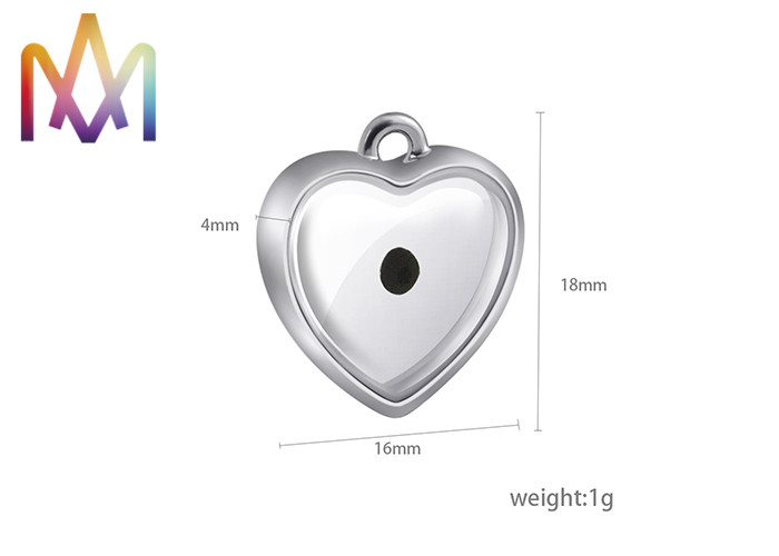 1g Small Faith Seed Flaxseed Pendant For Necklace