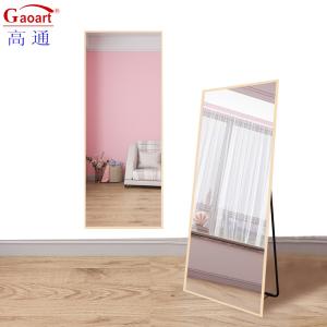 China Customized Size Glass Vanity Mirror for Simple Bathroom Wall Bedroom Decor Silver Glass factory