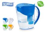 Durable WellBlue Alkaline Water Pitcher , Kitchen Alkaline Water Jug For Healthy