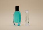 Flat Refillable Cosmetic Bottles 30ml 50ml Heavy Bottom Crimp Neck For Perfume