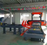 Automatic Horizontal Wood Band Saw Mill, Hydraulic Log Cutting Sawmill