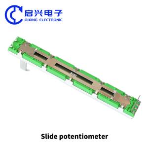 China Potentiometer manufacturer supply 10k 50k 100k with 30mm 45mm 60mm travel linear slide potentiometer fader factory