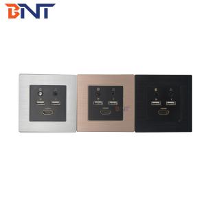 China Aluminum Frame Panel Hotel Room Media Hub Mini Smart All In One Socket factory