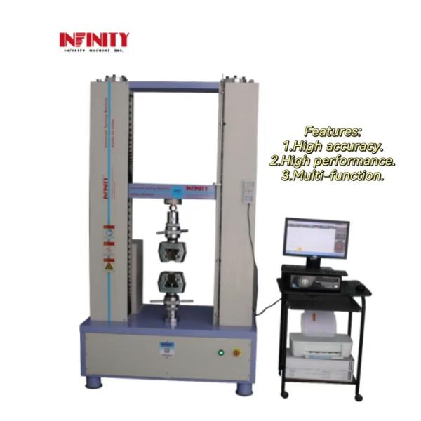 Double Column 300KN Easy Operation Servo Controlled Universal Tensile Testing