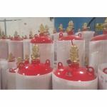 Secure FM200 Gas Suppression System Plywood Outer Box Transporting