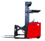 AC Scissors Type Electric Reach Stacker Double Extension Position Double Reach