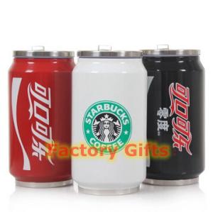 China Customizable cola can shaped vacuum stainless steel double wall tumbler factory