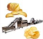 SUS304 Fully Automatic Potato Chips Making Machine 500kg/H