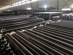 China 3 Inch Seamless Mild Steel Pipe Black Painted ERW SAW MS Carbon Steel Pipe factory