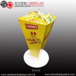 Food packing dumpbin unit display stand