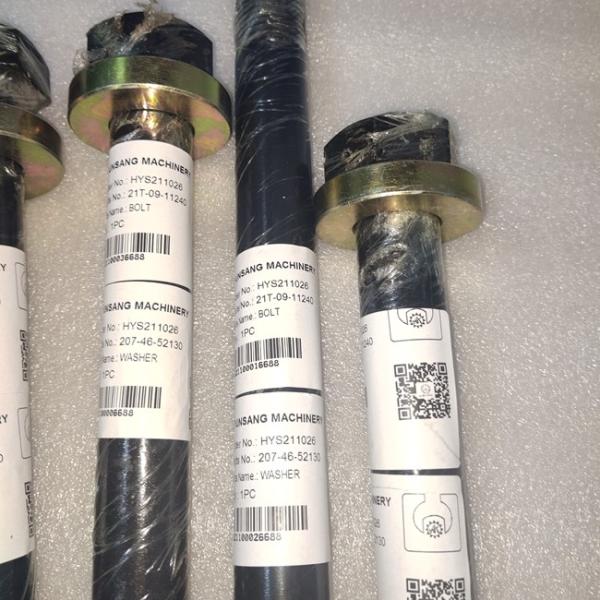 Excavator Parts Bolt 21T-09-11240 And Washer 207-46-52130 Fits Komatsu PC350