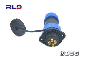 China Weipu Sp21 Series 2 Pin Waterproof Plug Connector For Outdoor Display Screens factory