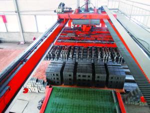 China JKR Tunnel Kiln Robotic Arm Brick Automatic Stacking System factory