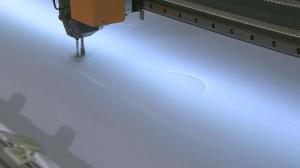 China High Accuracy Duvet Computerized Single Needle Quilting Machine Head Mobile Type factory