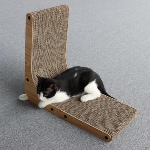 China L Shaped Cat Scratching Pad Cat Wall Scratch Board Large Cat Scratching Board factory