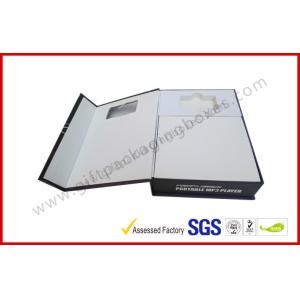 Paper Board Electronics Packaging boxes with Small PVC window Foam