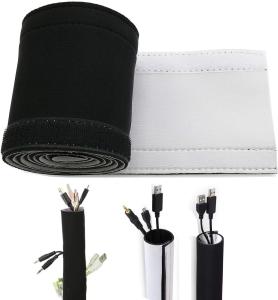 China 110mm Width Neoprene Velcro Cable Sleeve Endurable For Cable Protection factory