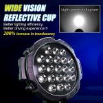 Universal 13Inch Car LED Work Light 61W 6300LM AC DC 8-100V for Offroad UTV ATV