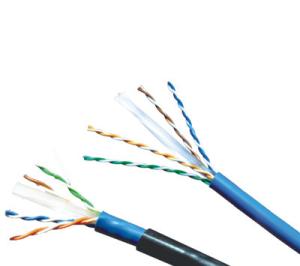 China BC Cat6 UTP Lan Cable HDPE Al Mylar 23AWG factory