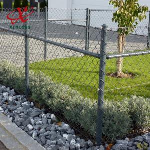 China Anping Xinlong electric galvanized or hot dipped galvanized/PVC chain link fence factory