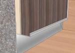 Decoration Aluminum Skirting Board Strips For Aluminium Extrusion Profile
