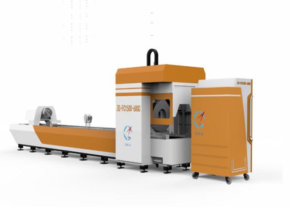 High Speed Pipe Laser Cutting Machine For Circular Tube Cutting / Advertising