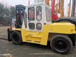 10T TCM FD100Z Second Hand Forklift , Used Heavy Duty Diesel Forklift