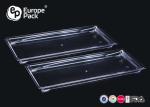 Square Disposable Dessert Dishes Big Tray Plastic Plate For Party / Wedding