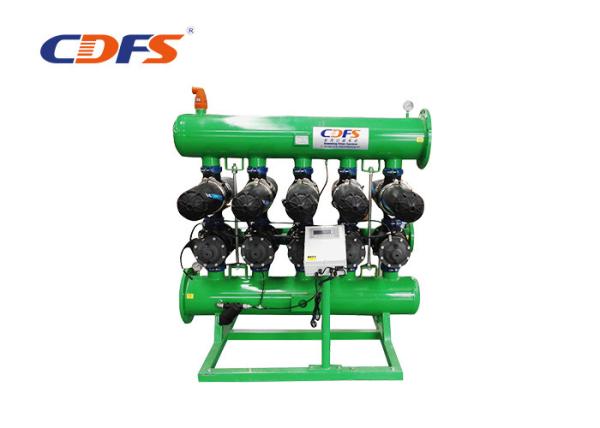 Automatic Backflush Drip Disc Filtration System / Industrial Irrigation Disc
