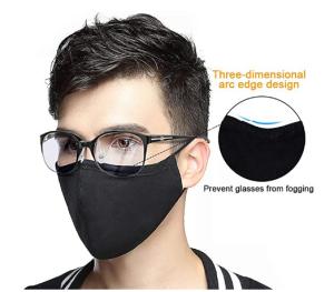 China Soft Half Face Cotton Mouth Face Mask Easy Breathing Long Term Use No Deform factory