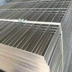 Pressure Welded Serrated Steel Grating Heavy Duty Drainage And Ventilation