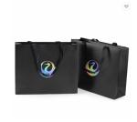 Recycled Glossy Paper Merchandise Bags For Gift Shopping With Personalised Logo