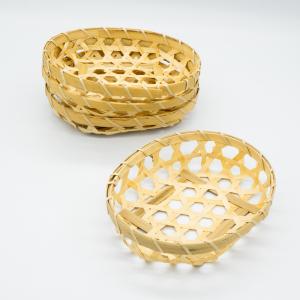 China Craft Bamboo Fruit Basket Dust Pan 150*30mm Customized For Gifts factory