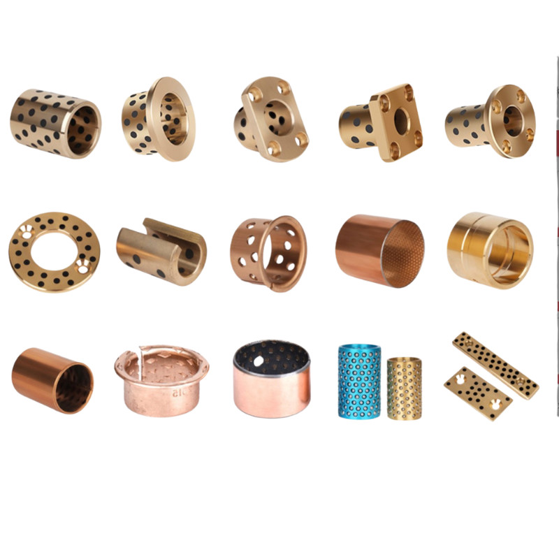 Tempered Bronze Sliding Bearing , China Supplier ,Oilless Sleeve Bearing, Customized Size