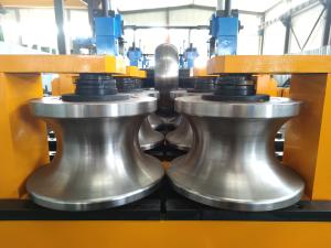 China Galvanized Steel 6mm Round Tube Mill For Pipe 140mm factory