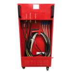 Car Brake Flush Machine / Oil Change Equipment Fluid Bleeding Red Color