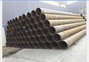 China ASTM A252 SSAW Steel Pipe 3.2mm - 25.4mm For Bridge / Port Constructions factory