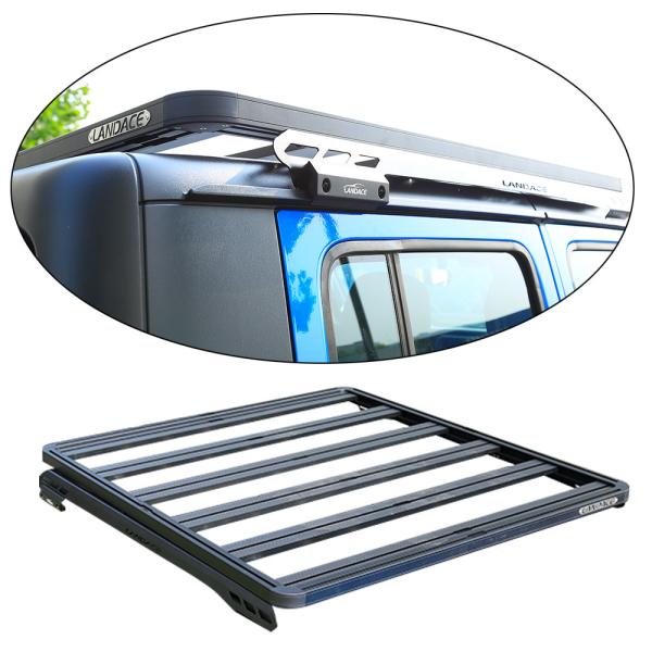 Electrophoresis and Powder Coating 4x4 Roof Basket for Jeep Wrangler JT Roof