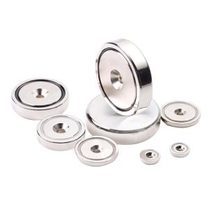 China Nickel Coating Pot Neodymium Magnet Permanent Rare Earth Axial factory