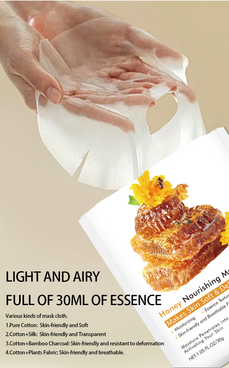 Fruit Natural Vitamin C Face Beauty Masks Skin Care Sheet Facial Skin Care Mask Face Sheet Mask