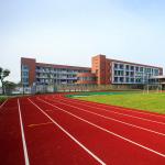 Fadeless PU Outdoor Sports Surfaces High Elasticity Silicon Mat
