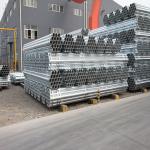 MS SPHC 2 Inch Galvanized Pipe 20 Ft BS 1387 Round Hollow Section Steel