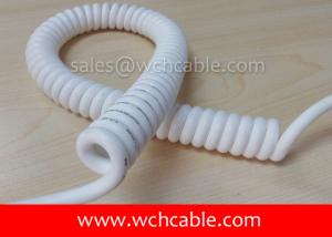 China UL20353 Oil Resistant Crane Control Spiral Cable factory