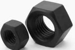 M12 M20 Carbon steel Hexagon Nuts Grade8.8 Black finishing Metal Nuts Class 8.8
