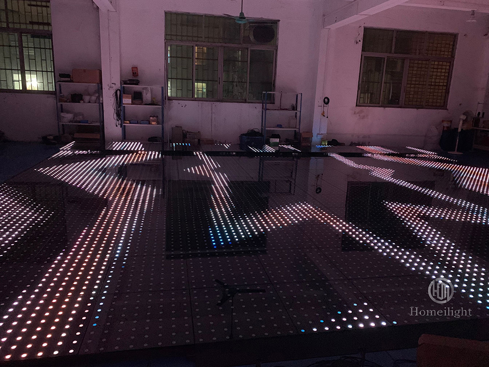 Portable LED Video Dance Floor for Party Night Club Stage Church SMD5050 RGB 3 in 1