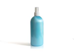 China Shiny Blue Hair Oil Spray Bottle , Durable Plastic Spray Bottle 500ml factory