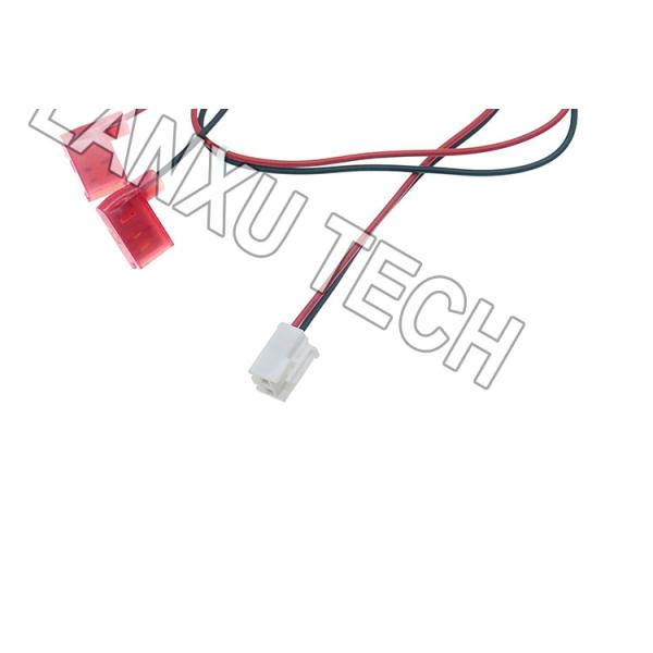 VH 2P 3.96mm Pitch to 90 Degree Angle 6.3 Spade Connector Assembly Cable Wire Harness